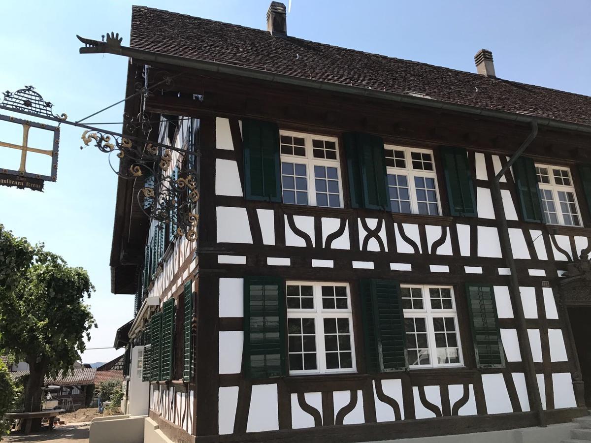 Gasthaus Zum Goldenen Kreuz Rafz Kültér fotó